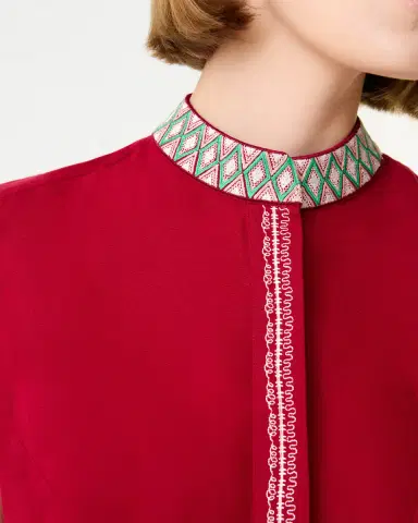 Emporio Sirenuse Andorra Top with Ballerina Embroidery | Thumbnail 2 Emporio Sirenuse Andorra Top with Ballerina Embroidery | Thumbnail 2