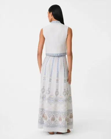 Emporio Sirenuse Andorra Top with Meridiana Embroidery | Thumbnail 4 Emporio Sirenuse Andorra Top with Meridiana Embroidery | Thumbnail 4