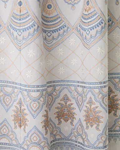 Emporio Sirenuse Camille Skirt with Meridiana Embroidery | Thumbnail 10
