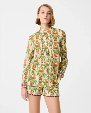 Emporio Sirenuse Chiara Shirt in Midsummer Print | Thumbnail 2 Emporio Sirenuse Chiara Shirt in Midsummer Print | Thumbnail 2