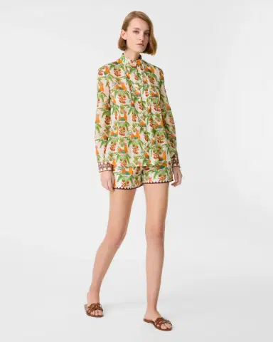 Emporio Sirenuse Chiara Shirt in Midsummer Print | Thumbnail 4 Emporio Sirenuse Chiara Shirt in Midsummer Print | Thumbnail 4