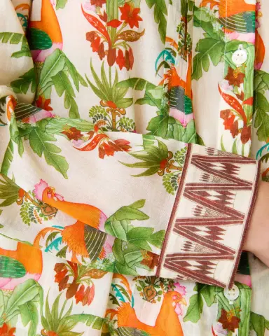 Emporio Sirenuse Chiara Shirt in Midsummer Print | Thumbnail 6 Emporio Sirenuse Chiara Shirt in Midsummer Print | Thumbnail 6