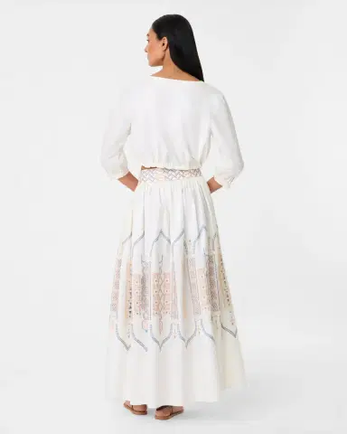 Emporio Sirenuse New Jinny Top with Lace Embroidery | Thumbnail 4