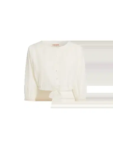 Emporio Sirenuse New Jinny Top with Lace Embroidery | Thumbnail 5