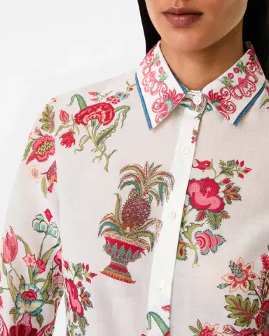 Emporio Sirenuse Patricia Shirt in Chintz Print | Thumbnail 2