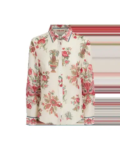 Emporio Sirenuse Patricia Shirt in Chintz Print | Thumbnail 5
