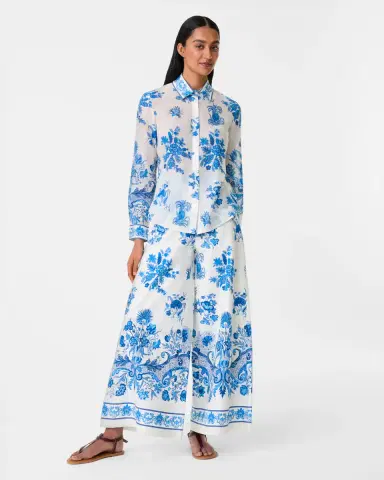 Emporio Sirenuse Patricia Shirt in Chintz Print | Thumbnail 8