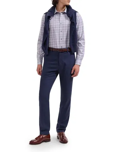Bugatchi Men's James Ooohcotton Shirt - Air Blue - Size XXL | Thumbnail 2