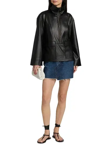 Moussy Vintage Women's Duxbury Denim Western Miniskirt | Thumbnail 2 Moussy Vintage Women's Duxbury Denim Western Miniskirt | Thumbnail 2