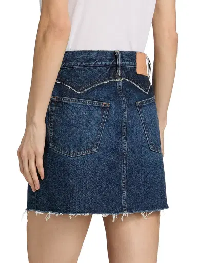 Moussy Vintage Women's Duxbury Denim Western Miniskirt | Thumbnail 5 Moussy Vintage Women's Duxbury Denim Western Miniskirt | Thumbnail 5