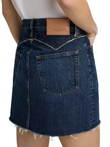 Moussy Vintage Women's Duxbury Denim Western Miniskirt | Thumbnail 6 Moussy Vintage Women's Duxbury Denim Western Miniskirt | Thumbnail 6