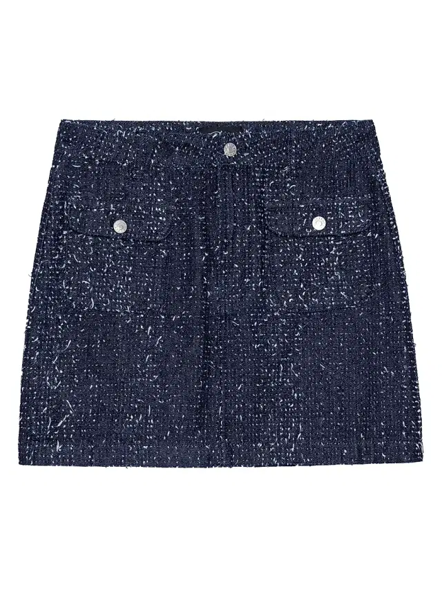 Rails Women's Abbot Denim Tweed Miniskirt - Denim Tweed