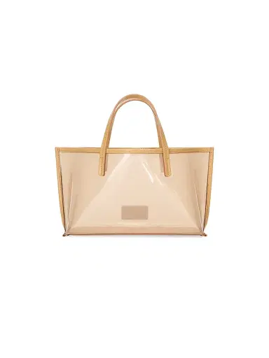 Staud Women's Christos Mini Logo Embossed Tote Bag - Camel | Thumbnail 2 Staud Women's Christos Mini Logo Embossed Tote Bag - Camel | Thumbnail 2