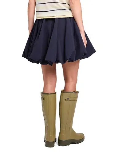 TWP Women's Julia Pleated Cotton Poplin Miniskirt | Thumbnail 5
