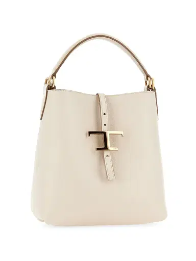 Tod's Women's Mini T Timeless Leather Bucket Bag | Thumbnail 2 Tod's Women's Mini T Timeless Leather Bucket Bag | Thumbnail 2