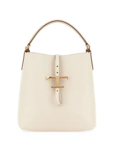 Tod's Women's Mini T Timeless Leather Bucket Bag | Thumbnail 1 Tod's Women's Mini T Timeless Leather Bucket Bag | Thumbnail 1