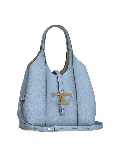 Tod's Women's Mini Leather Shopping Bag - Carta Zucc Chiaro | Thumbnail 4 Tod's Women's Mini Leather Shopping Bag - Carta Zucc Chiaro | Thumbnail 4