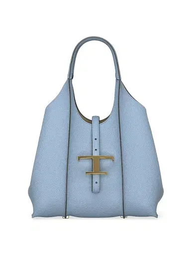 Tod's Women's Mini Leather Shopping Bag - Carta Zucc Chiaro | Thumbnail 1 Tod's Women's Mini Leather Shopping Bag - Carta Zucc Chiaro | Thumbnail 1