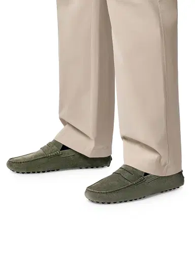 Tod's Men's Gommino Suede Driving Loafers | Thumbnail 8 Tod's Men's Gommino Suede Driving Loafers | Thumbnail 8