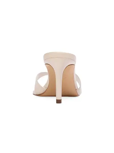 Black Suede Studio Women's Aura 70MM Mule Sandals - Coconut Leather - Size 12 | Thumbnail 3