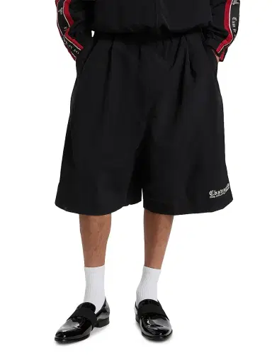 Willy Chavarria Men's Casa De Chavarria Orale Track Shorts - Black - Size Small | Thumbnail 3