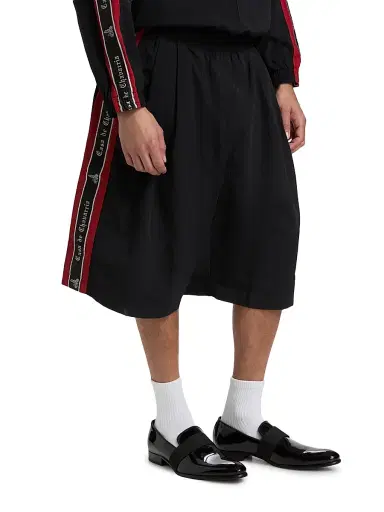 Willy Chavarria Men's Casa De Chavarria Orale Track Shorts - Black - Size Small | Thumbnail 4