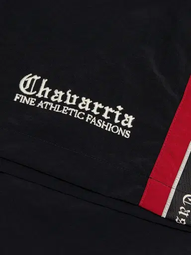 Willy Chavarria Men's Casa De Chavarria Orale Track Shorts - Black - Size Small | Thumbnail 7