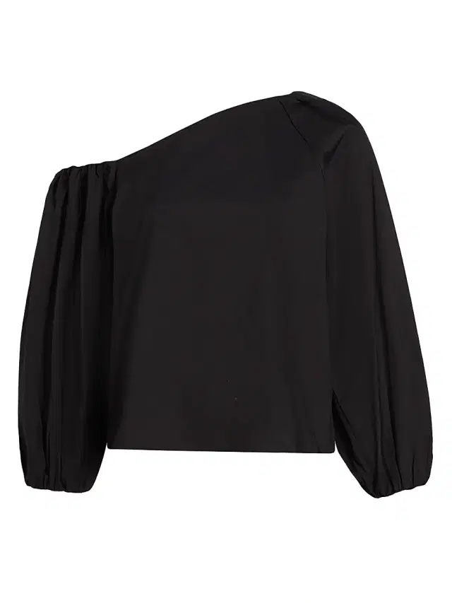 Tanya Taylor Women's Tabitha Off-The-Shoulder Top - Black