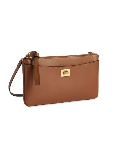 Balenciaga Women's Rodeo Phone Pouch - Brown Gold | Thumbnail 4