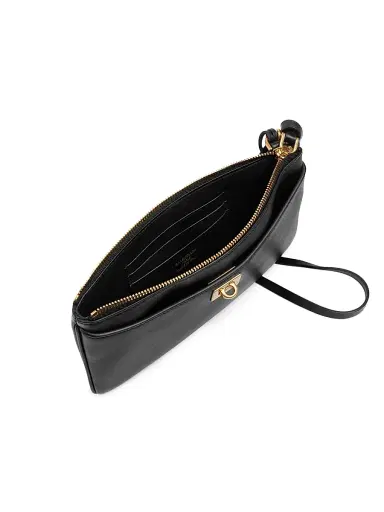 Balenciaga Women's Rodeo Phone Pouch - Brown Gold | Thumbnail 8