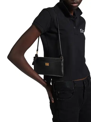 Balenciaga Women's Rodeo Phone Pouch - Brown Gold | Thumbnail 10