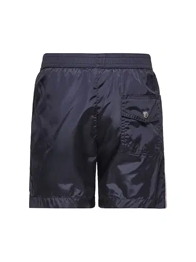 Moncler Little Boy's & Boy's Swim Trunks - Navy Blue - Size 10 | Thumbnail 2 Moncler Little Boy's & Boy's Swim Trunks - Navy Blue - Size 10 | Thumbnail 2