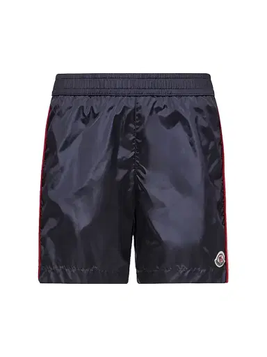Moncler Little Boy's & Boy's Swim Trunks - Navy Blue - Size 10 | Thumbnail 1 Moncler Little Boy's & Boy's Swim Trunks - Navy Blue - Size 10 | Thumbnail 1