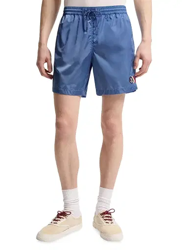 Moncler Men's Swim Trunks - Cobalt Blue - Size XL | Thumbnail 3