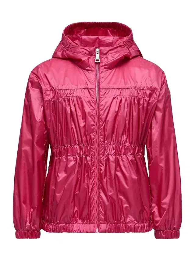 Moncler Little Girl's & Girl's Aulne Jacket in Longue Saison - Bright Pink