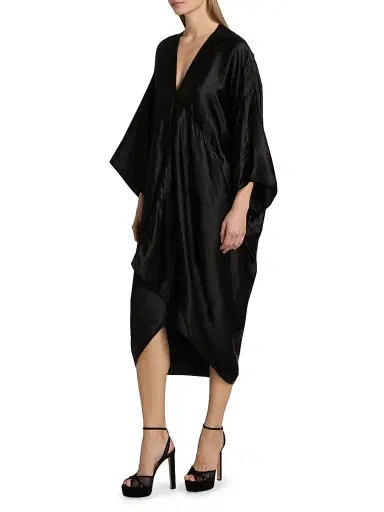 Rick Owens Women's Tommykite Satin Tunic | Thumbnail 4