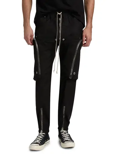 Rick Owens Men's Bauhaus Cargo Jogger Pants | Thumbnail 3 Rick Owens Men's Bauhaus Cargo Jogger Pants | Thumbnail 3