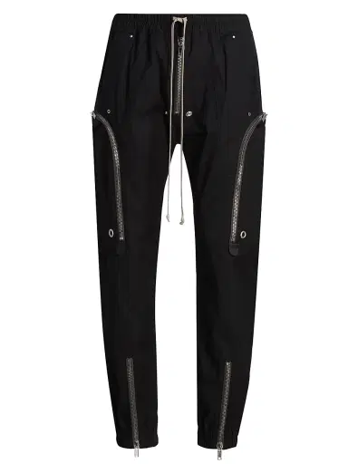 Rick Owens Men's Bauhaus Cargo Jogger Pants | Thumbnail 1 Rick Owens Men's Bauhaus Cargo Jogger Pants | Thumbnail 1