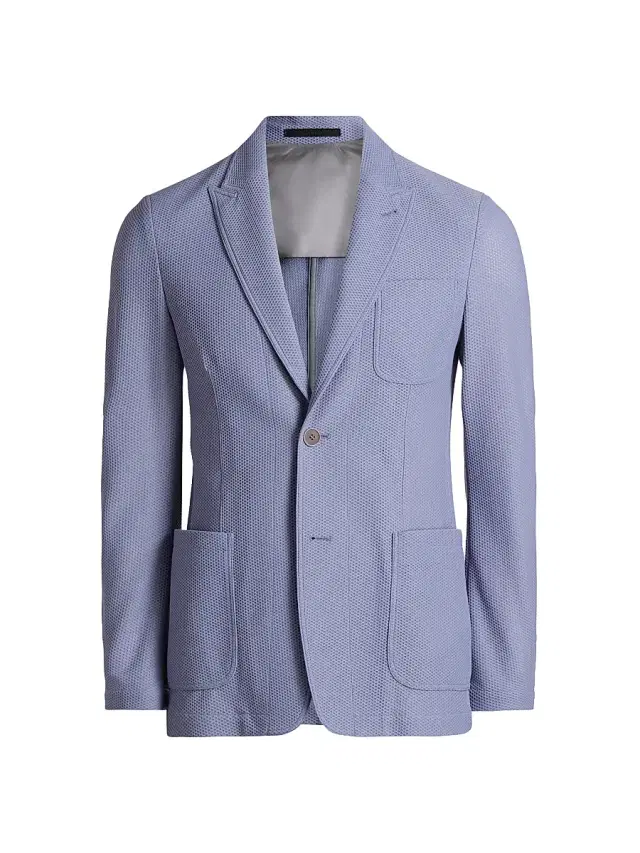 Giorgio Armani Men's Honeycomb Soft Tailored Blazer - Ortensia