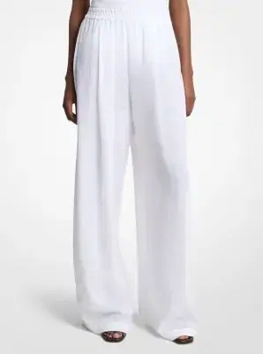 Michael Kors Collection Linen Gauze Pajama Pants | Thumbnail 2