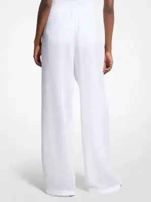 Michael Kors Collection Linen Gauze Pajama Pants | Thumbnail 3
