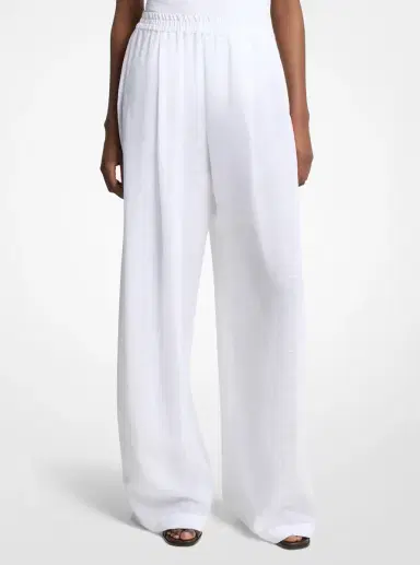 Michael Kors Collection Linen Gauze Pajama Pants | Thumbnail 6