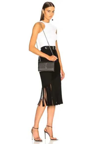 Saint Laurent Small Monogramme Kate Chain Bag | Thumbnail 2