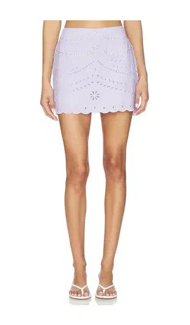 Karina Grimaldi Elin Embroidered Skort | Thumbnail 1