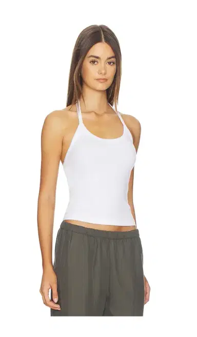 ENZA COSTA Cotton Rib Halter | Thumbnail 2 ENZA COSTA Cotton Rib Halter | Thumbnail 2