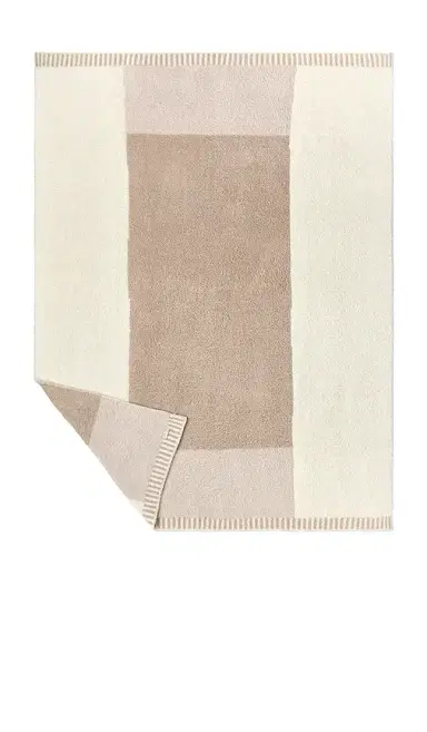 Barefoot Dreams Cozychic Cova Center Stripe Throw. | Thumbnail 2