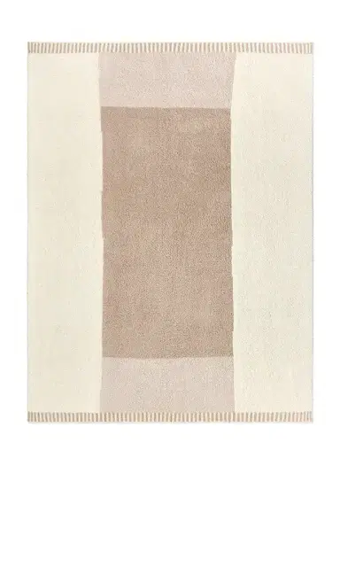 Barefoot Dreams Cozychic Cova Center Stripe Throw. | Thumbnail 1