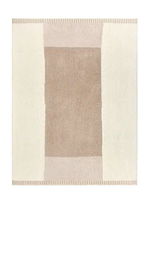 Barefoot Dreams Cozychic Cova Center Stripe Throw.
