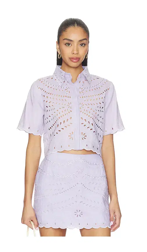 Elin Embroidered Top