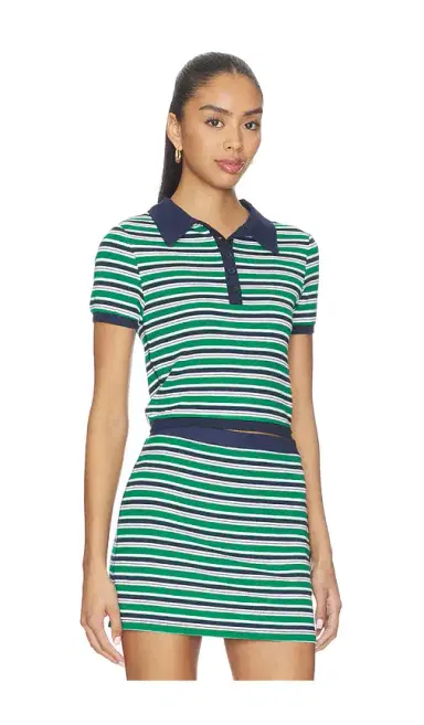 SIMKHAI Marnie Knit Polo | Thumbnail 2 SIMKHAI Marnie Knit Polo | Thumbnail 2